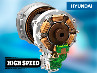 Електричні двигуни HYUNDAI із унікальною технологією HIGH SPEED