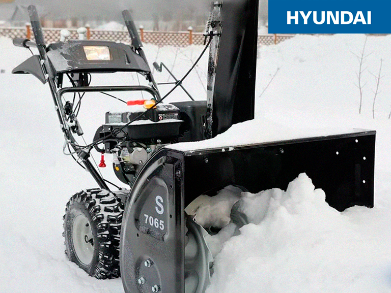 Снегоуборщики Hyundai ожидаются в Украине уже этой зимой