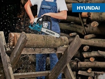Бензопили Hyundai від будівельних робіт до валки лісу
