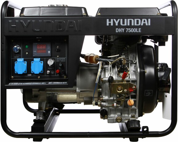 Дизельный генератор Hyundai DHY 7500LE изображение 2