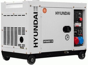 Дизельный генератор Hyundai DHY 8600SE-T изображение 2