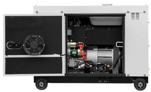 Дизельный генератор Hyundai DHY 8600SE-T изображение 4