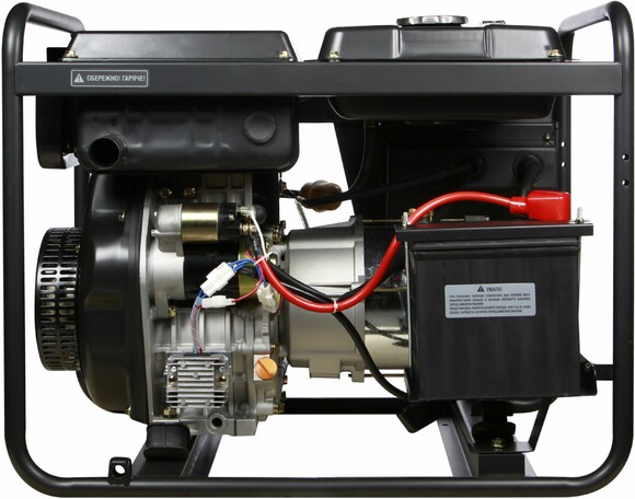 Дизельний генератор Hyundai DHY 7500LE-3 фото 3
