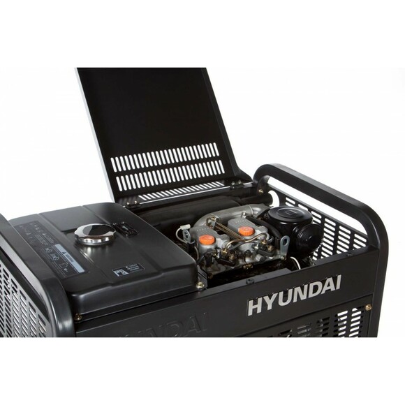 Дизельний генератор Hyundai DHY 12000LE фото 6