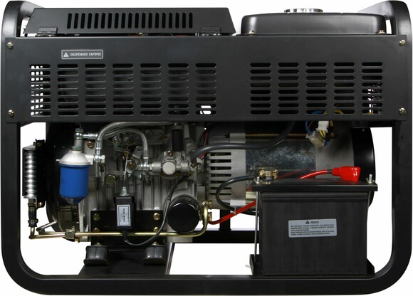 Дизельний генератор Hyundai DHY 12000LE-3 фото 3