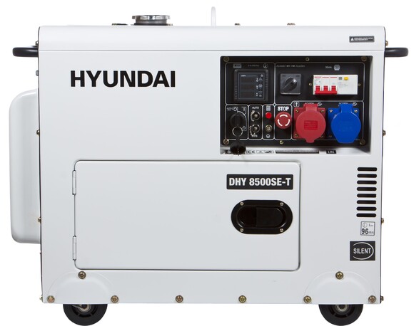 Дизельний генератор Hyundai DHY 8500SE-T (220/380В)