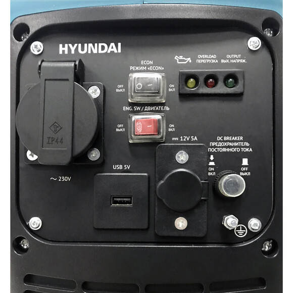 Генератор інверторний Hyundai HHY 1000SI фото 4