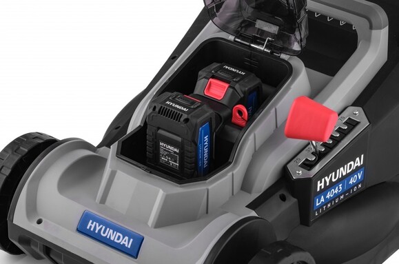 Акумуляторна газонокосарка Hyundai LA 4043 (без АКБ та ЗП) фото 14