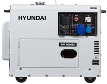 Дизельний генератор Hyundai DHY 8000SE