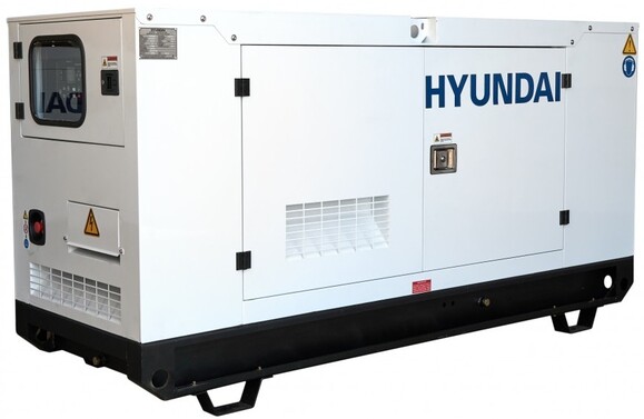 Дизельна електростанція Hyundai DHY 80KSE + ATS 125A фото 2