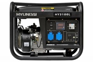 Бензиновий генератор Hyundai HY 3100L фото 2