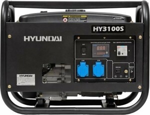 Бензиновий генератор Hyundai HY 3100S фото 2