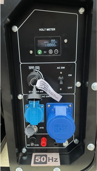 Инверторный дизельный генератор Hyundai DHY 8500LEi изображение 8