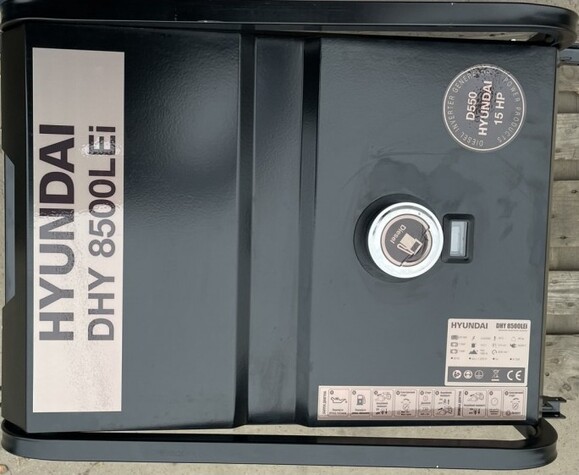 Инверторный дизельный генератор Hyundai DHY 8500LEi изображение 6