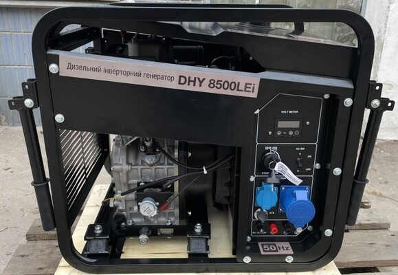 Инверторный дизельный генератор Hyundai DHY 8500LEi изображение 2