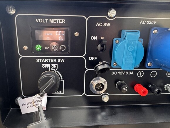 Інверторний дизельний генератор Hyundai DHY 8500SEi Фото 8