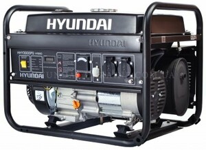 Бензо-газовый генератор Hyundai HHY 3000FG изображение 2