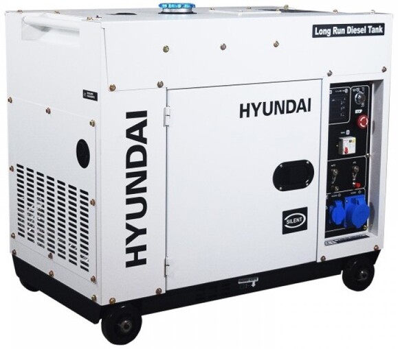 Дизельный генератор Hyundai DHY8600SE-LRS