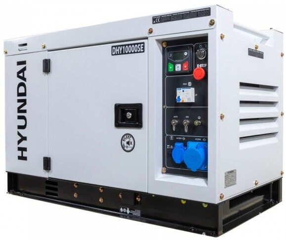 Дизельный генератор Hyundai DHY10000SE изображение 2