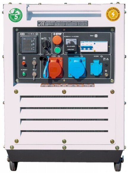 Инверторный дизельный генератор Hyundai DHY 9000SEI-T изображение 5