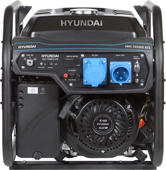 Генератор бензиновый Hyundai HHY 7050FE ATS (7050FE ATS) изображение 2
