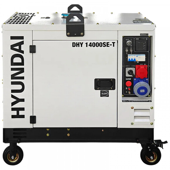 Дизельный генератор Hyundai DHY 14000SE-T изображение 2