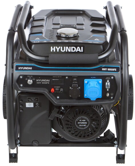 Бензиновий генератор Hyundai HHY 9050FE фото 3