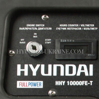Особливості Hyundai HHY 10000FE-T 8