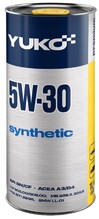 Моторна олива YUKO SYNTHETIC 5W-30 API SN/CF, 1 л (21581)
