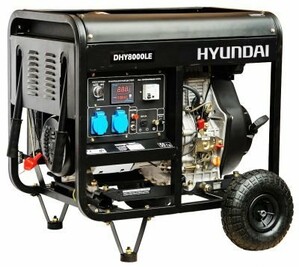 Дизельный генератор Hyundai DHY 8000LE