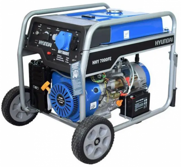 Бензиновый генератор Hyundai HHY 7000 FEK