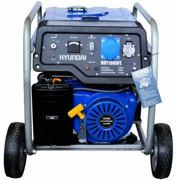 Бензиновый генератор Hyundai HHY 7000 FEK изображение 2