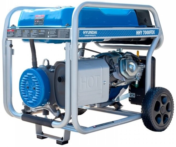 Бензиновый генератор Hyundai HHY 7000 FEK изображение 3