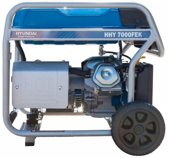 Бензиновый генератор Hyundai HHY 7000 FEK изображение 5