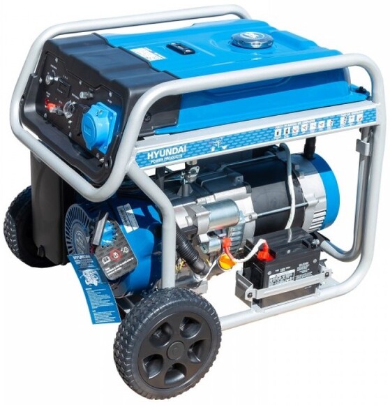 Бензиновый генератор Hyundai HHY 7000 FEK изображение 2