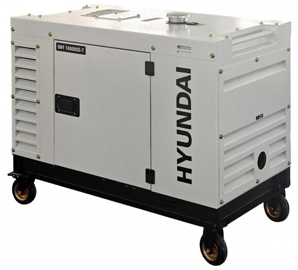 Дизельний генератор Hyundai DHY 10000SE-T Фото 4