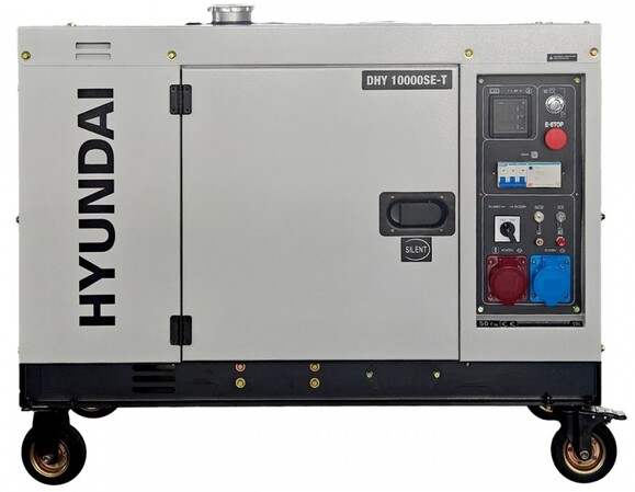 Дизельний генератор Hyundai DHY 10000SE-T