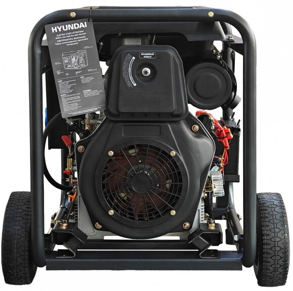 Дизельний генератор Hyundai DHY 10000LE-T Фото 4