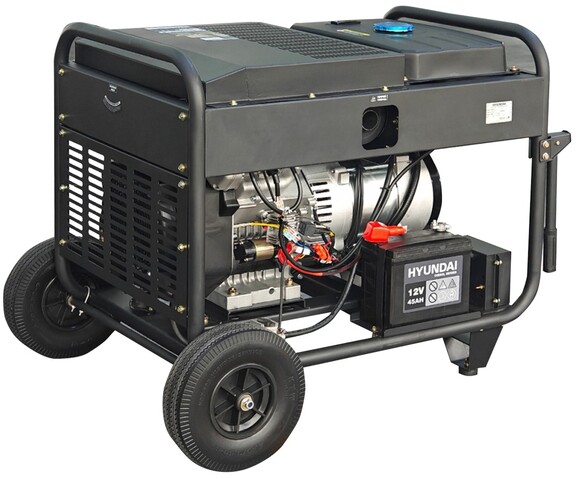 Дизельний генератор Hyundai DHY 14000LE-T Фото 5