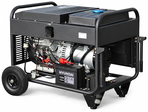 Дизельний генератор Hyundai DHY 14000LE-T Фото 4