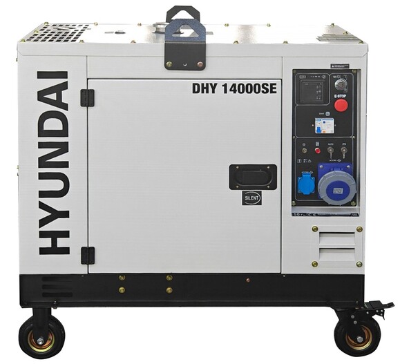 Дизельний генератор Hyundai DHY 14000SE Фото 2