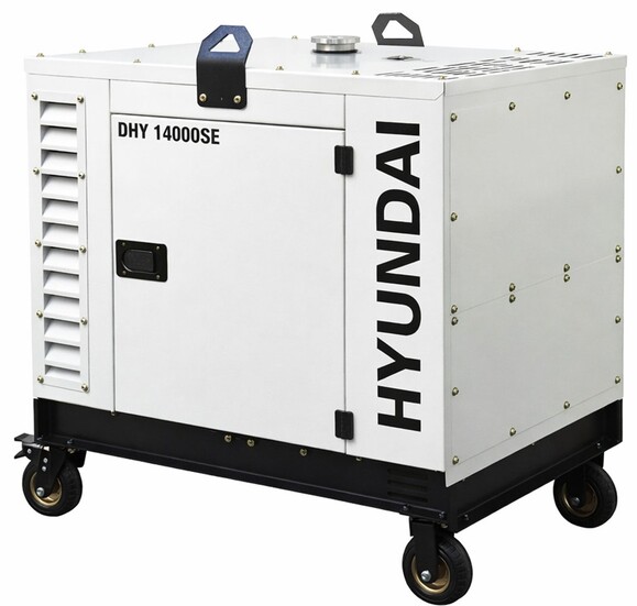 Дизельний генератор Hyundai DHY 14000SE Фото 4