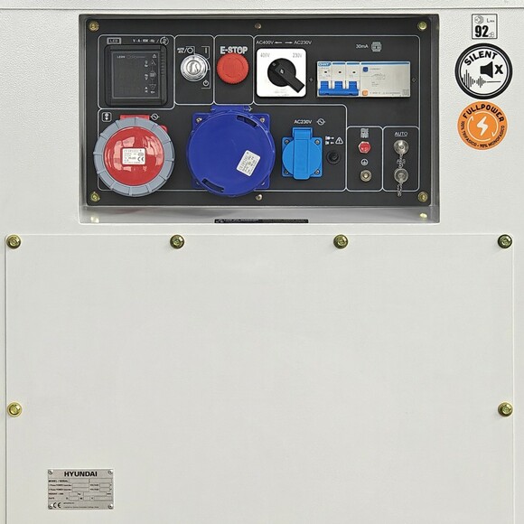 Дизельний генератор Hyundai DHY 20000SE-T Фото 4