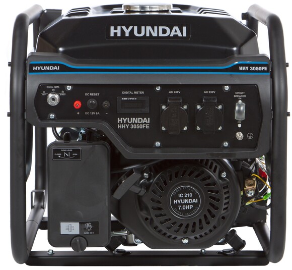 Бензиновий генератор Hyundai HHY 3050FE фото 2