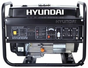 Бензиновий генератор Hyundai HHY 3000F фото 3