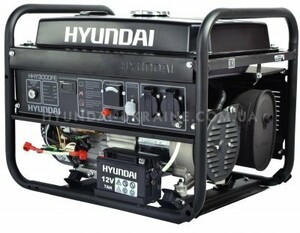 Бензиновий генератор Hyundai HHY 3000FE фото 2
