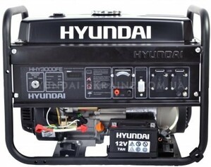 Бензиновий генератор Hyundai HHY 3000FE фото 3