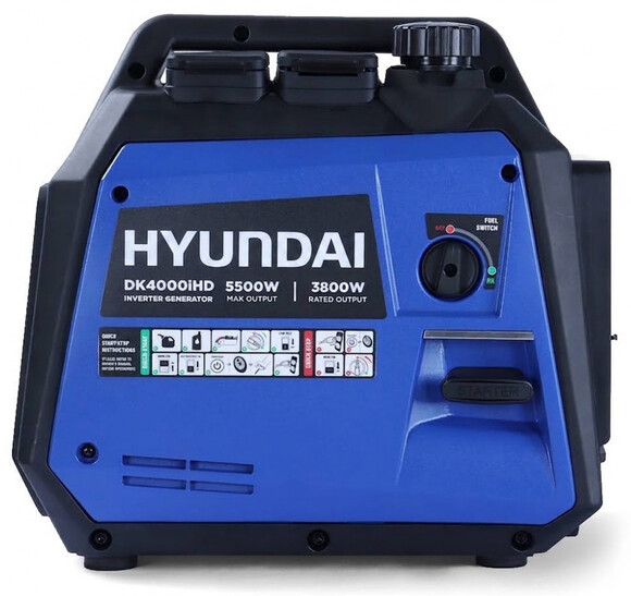 Инверторный генератор Hyundai HY4000iHD изображение 4
