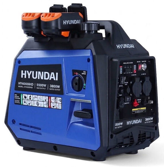 Инверторный генератор Hyundai HY4000iHD изображение 3