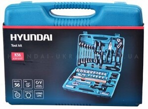 Универсальный набор инструментов HYUNDAI K 56 изображение 6